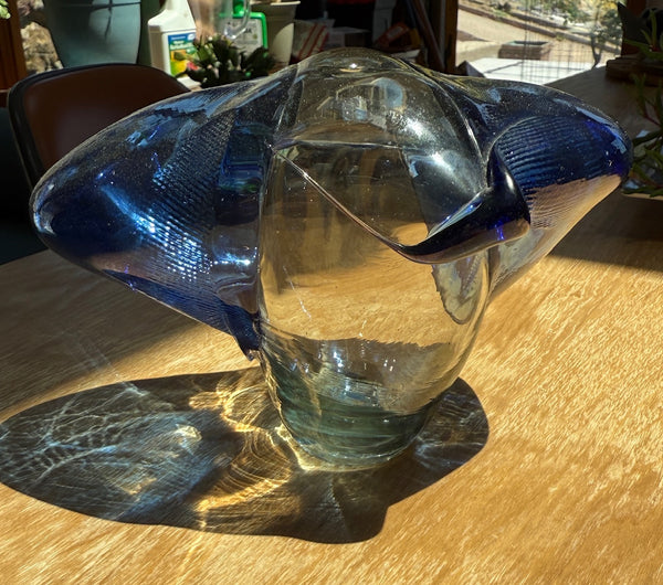 James Wayne Blown Glass Vase Vessel