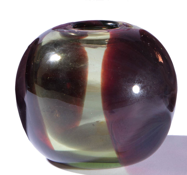 SOLD American Dominick Labino (1910-1987) Studio Art Glass Vase
