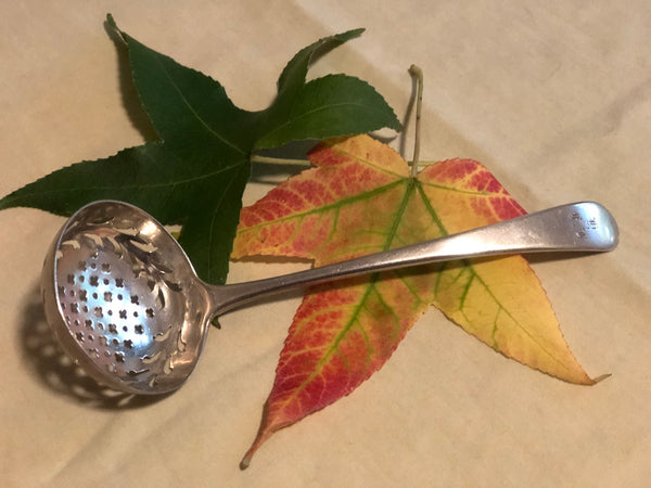 English Sterling Silver Sugar Sifter by Richard Crossley